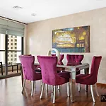 Welhome - Waterfront Family-Size Apt With Jbr Beach Access