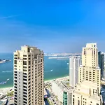300M From The Beach - Jbr Apartment With Sea & Dubai Eye Views