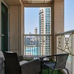 Bellavista - Striking - 1Br With Extra Twin Room - 29 Boulevard - Partial Fountain View