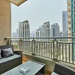 Shukran Homes Cozy 1Br With Burj & Fountain Partial View
