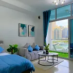 Lxury Brand New Studio W/ Balcony And Marina View
