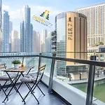 One Bed In Dubai Marina With Marina Views, Hosted By Desert City Stays
