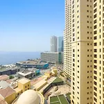 Elegant 3Br Full Sea View Apartment Only 2 Minute Walk To Jbr Beach