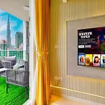Gorgeous 2Br With Full Burj Khalifa View, 5 Mins From Dubai Mall