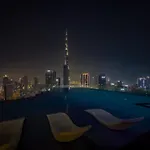 Paramount Hotel Midtown - 53Rd Floor 2Bedroom Apartment With Famous Roof Top Infinity Pool Overlooking Burj Khalifa