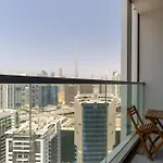 High Floor Studio With Burj Khalifa And Skyline View