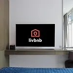 Livbnb - Classy Studio W Panoramic Dubai Canal Vie