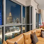 Ace Luxe, 2Br, Downtown, Burj Khalifa & Dubai Fountain View, 5 Mins Walk To Dubai Mall