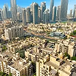 Burj Khalifa View Luxe 2Br, 5 Mins Walk To Dubai Mall
