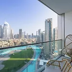 New 2 Bedroom Apartment Overlooking Burj Khalifa And Fountain View In Downtown
