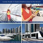 Studio Near Beach And Metro In Dubai Marina Z1003