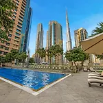 2Br With Mini-Golf In Dt Dubai With Partial Burj Khalifa View