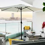 Azizi Mina, Beachfront 1 Bedroom, Sea View, Private Balcony