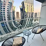 Chic 1-Bedroom Retreat With Stunning Canal View Near Burj Khalifa & Business Bay