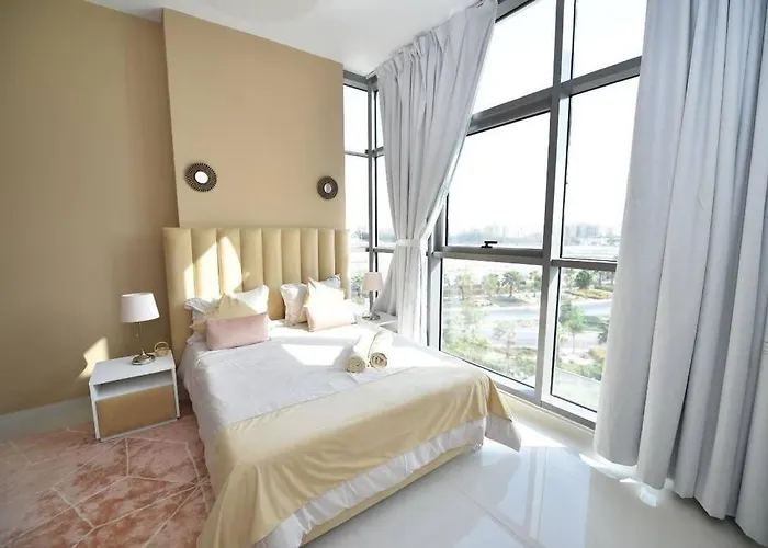 Lovely Studio In Damac Hills Next To The Main Gate