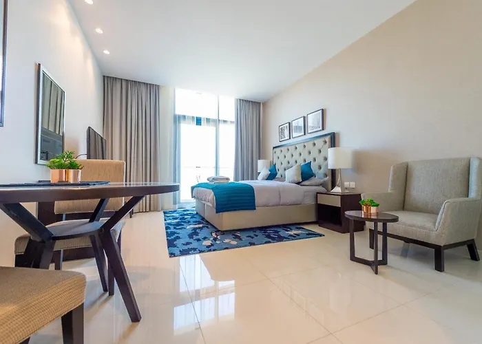 Luxury Escapes - Quiet Studio Near Expo City And Dwc Airport - Celestia Tower