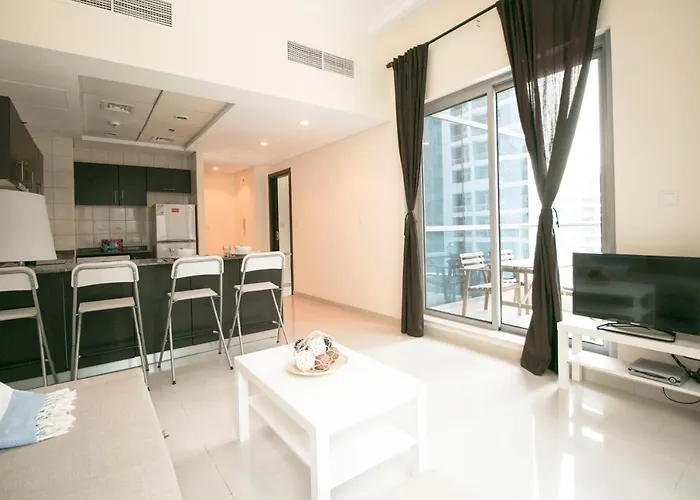 Higuests - Chic Apt Near Dubai Marina Walk With Pool And Gym