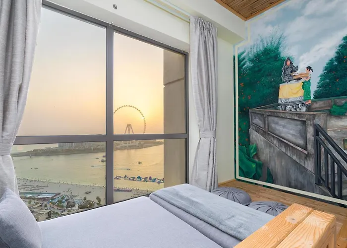 Ultimate Stay / 3 Beds / Full Sea & Jbr Beach View / Zen & Yoga Soul