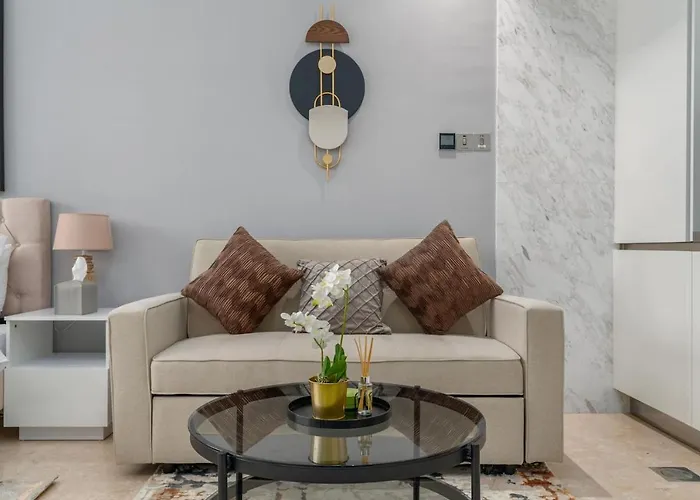 White Sage - Luxury Studio A Few Minutes Away From Dubai Mall