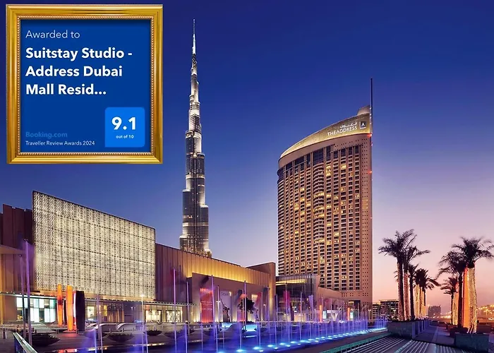 Dubai Mall unique Studio in address residence