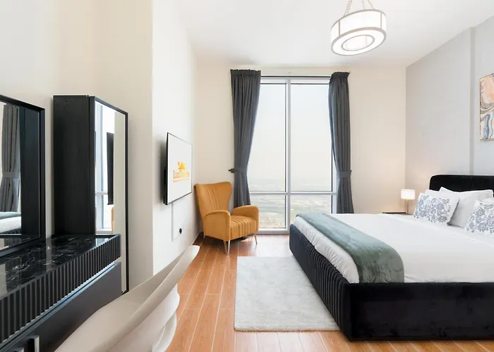Lux Bnb I Amna Tower I Sky Line Views