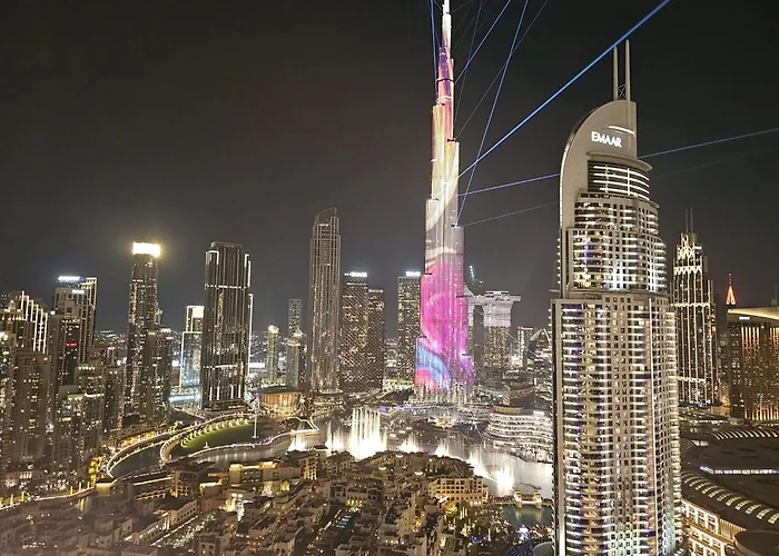 Burj Khalifa Dancing Fountain View