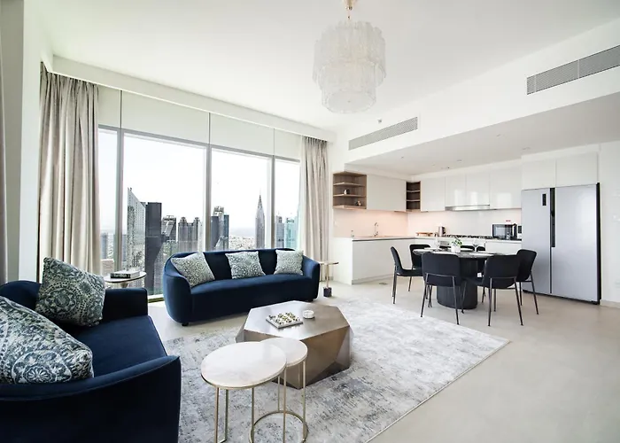 Elegant Escapes - 3B Burj View, Direct Dubai Mall Access