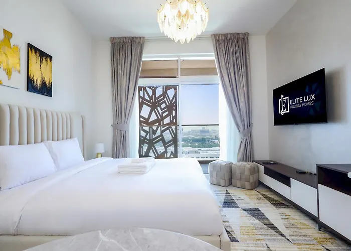 Elite Lux Holiday Homes - Jewelz Residences Studio In Arjan Dubai