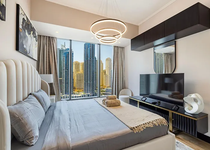 Poshy 1Br Apartment W Marina Bay View Next To Marina Mall