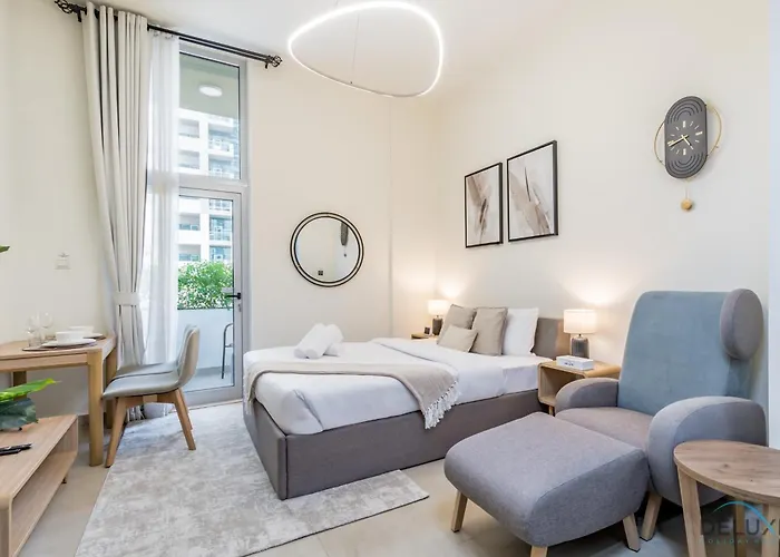 Stunning Studio Apartment In Azizi Star , Jebel Ali By Deluxe Holiday Homes