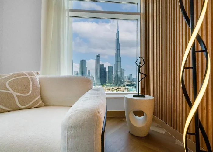 Upgraded Apartment With Stunning Burj Khalifa View