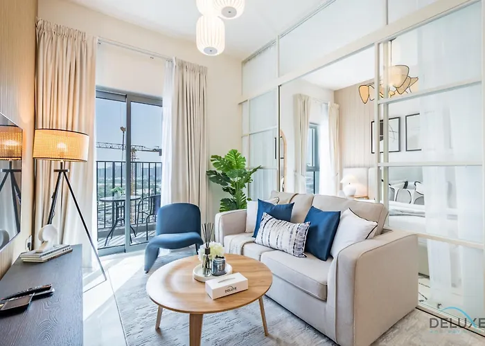 Stunning 1Br Apartment In Golfville Block A, Dubai Hills By Deluxe Holiday Homes