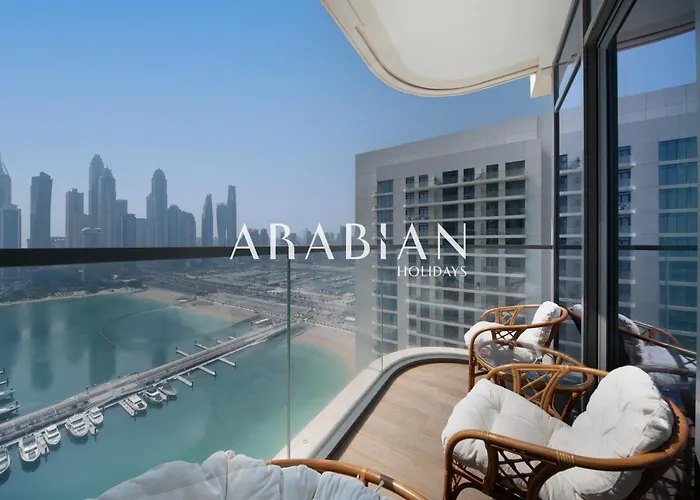 Stunning Chic 2Br With Amazing Views Dubai Harbour