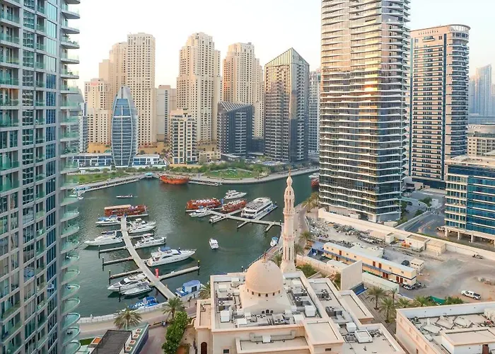 Superb 1Bed Marina View Pool Jbr Beach Parking