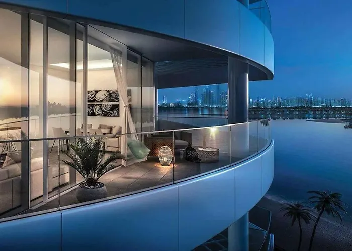 Dejaview Stays Luxury Apartment With Private Terrace, Burj & Sea View