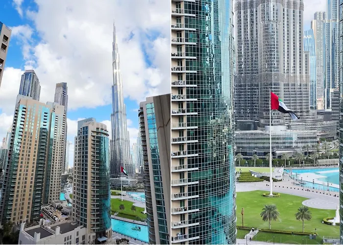Burj Khalifa Full View Luxury Dubai Downtown Gem