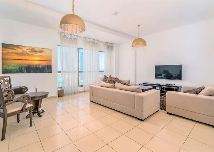 Stunning Beach Front Apt Dubai Eye View Jbr Dubai