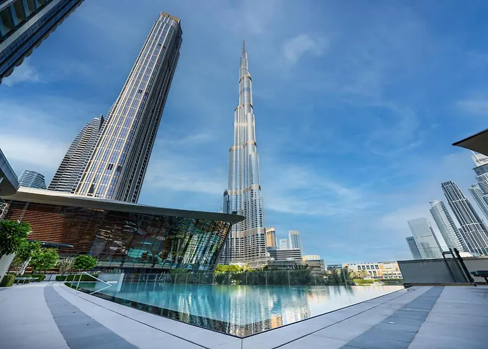 Emaar Grande - Elegant 1 Bedroom Apartment - Infinity Pool - 1Min To Dubai Mall And Burj Khalifa