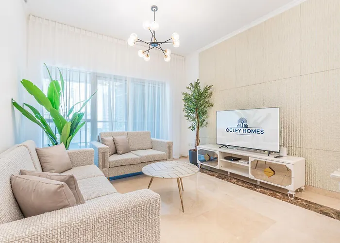 Elegant 3Br In Jbr With Partial Marina View