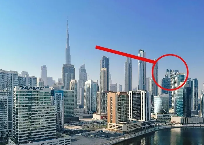 Burj Bliss - Canal-View Luxury 1Br Downtown