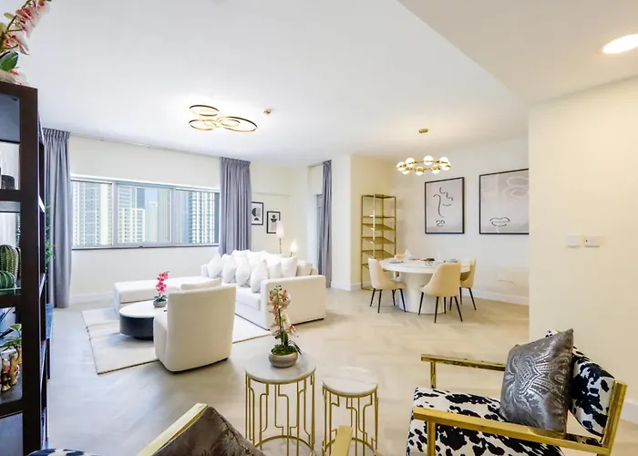 Livbnb Suites - Burj Khalifa View 2Br Spacious Apt