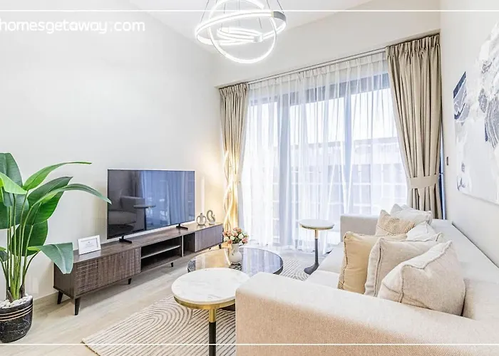 Luxurious 1Br Living In Azizi Riviera 39