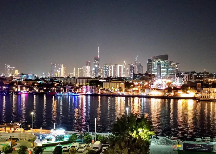 Wow Amazing Burjkhalifa,Sea,Sunset,Ship,Park View,2Bhk Furnished Apartment-Airport,Metro,Mall,Golf,Bus,Park Near - Flat 807