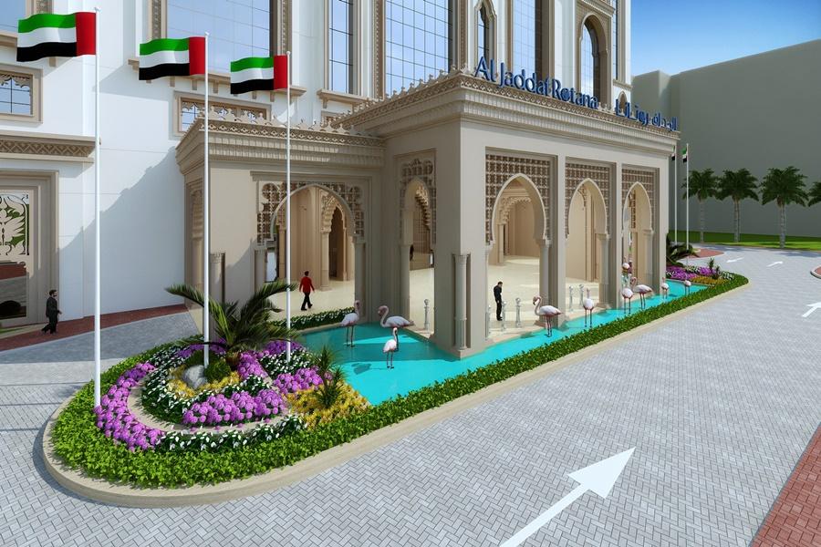 Al Jaddaf Rotana Hotell Dubai