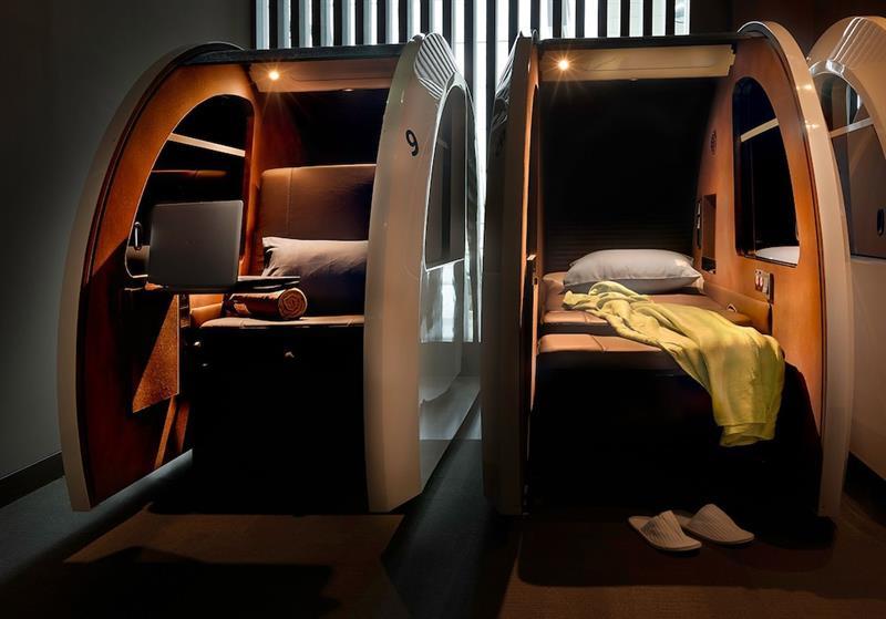 Sleep 'n Fly Sleep Lounge, A-gates Terminal 3 - Transit Only Hotel cápsula *