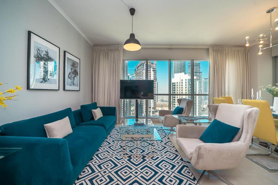 Durrani Homes - Residences Lux Two Bedroom With Burj Khalifa Fountain View Lejlighed