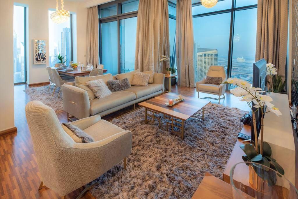 First Class 2br With Full Burj Khalifa And Fountain View Appartement