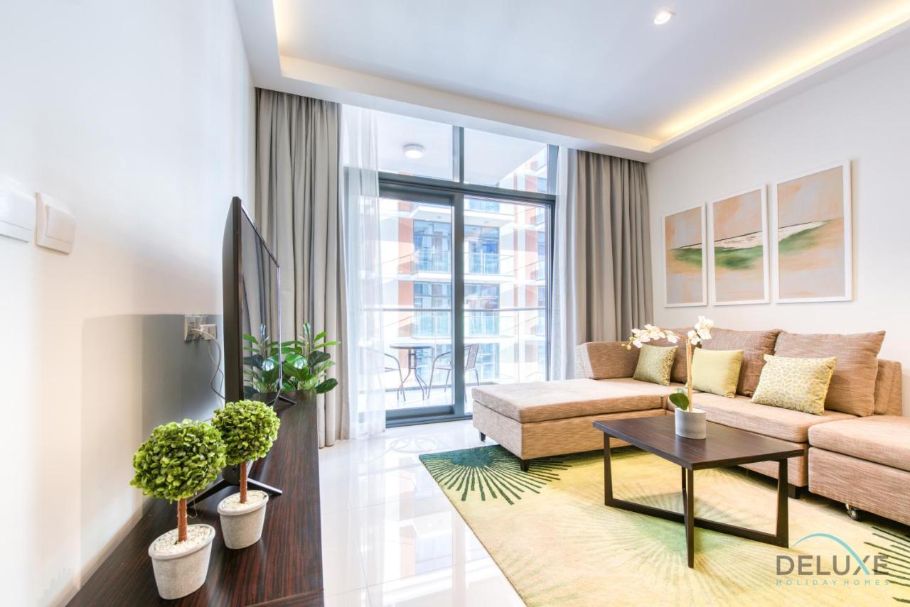 Lägenhet Sleek 1br At Celestia South By Deluxe Homes Dubai