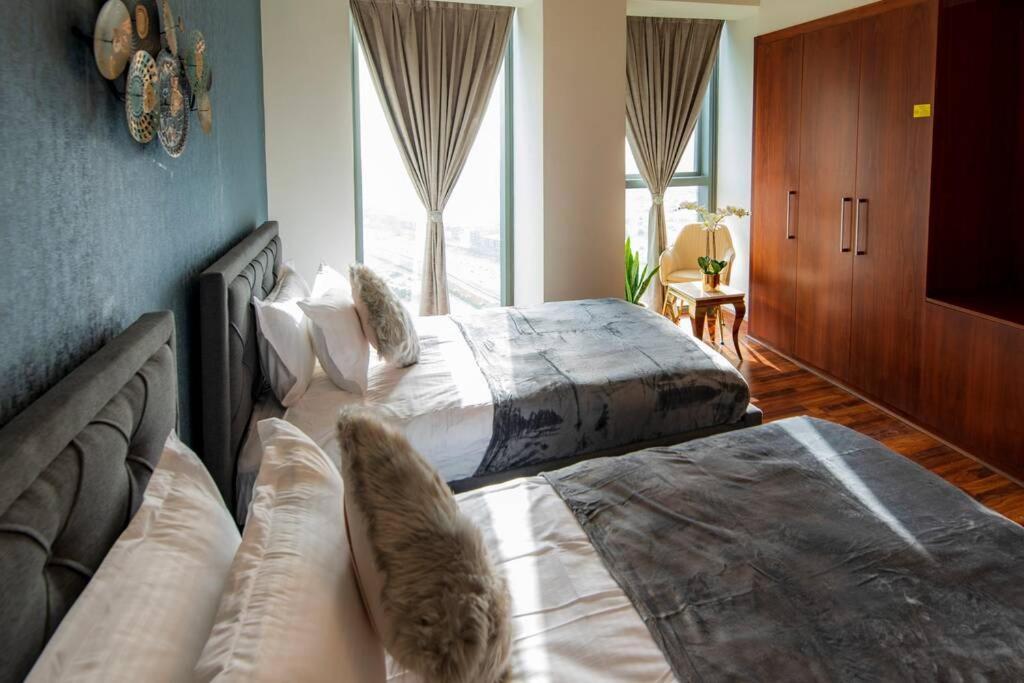 First Class 3br With Full Burj Khalifa And Fountain View Appartamento Dubai