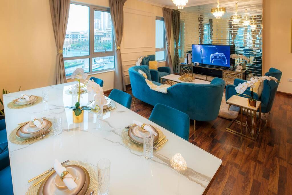 First Class 2br With Full Burj Khalifa And Fountain View Apartamento *